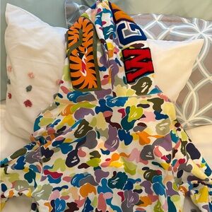 BAPE SHARK HOODIE MULTI-CAMO                        Size: XXL